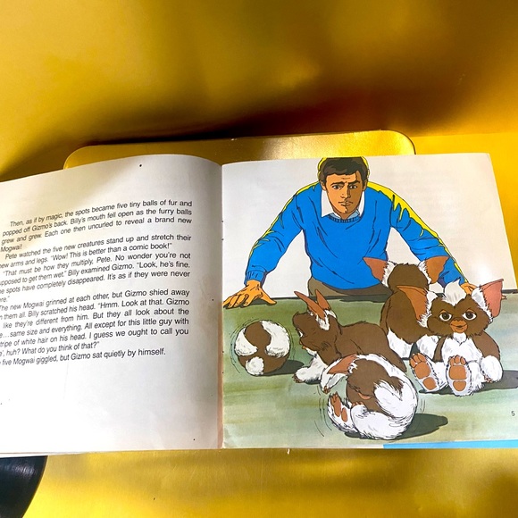 GIZMO AND THE GREMLINS VITGE 80s VINYL RECORD & 16 PAGE BOOK READ ALONG RECORD - Picture 6 of 16